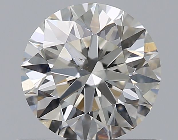 0.62 CaratI-SI1 EX Cut Round Diamond