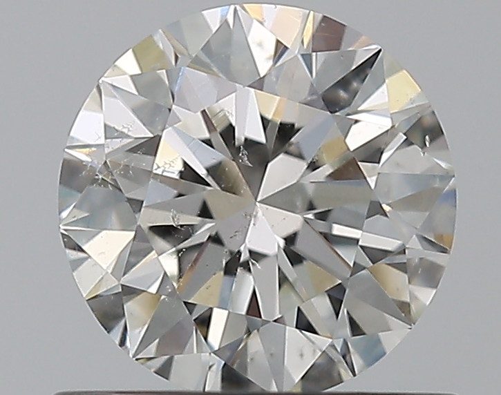0.72 CaratH-SI2 EX Cut Round Diamond