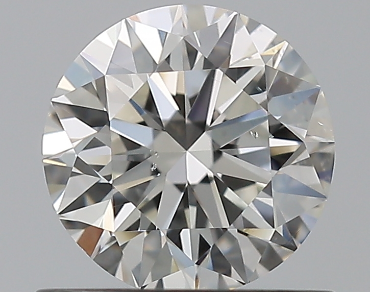 0.72 CaratH-SI1 EX Cut Round Diamond