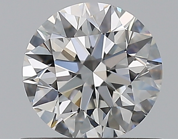 0.7 CaratF-VS2 EX Cut Round Diamond