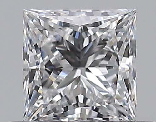 0.51 CaratD-SI1 - Cut Princess Diamond