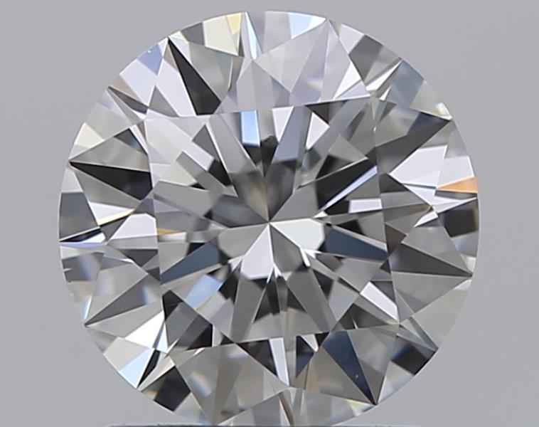 1.21 CaratF-VS2 EX Cut Round Diamond