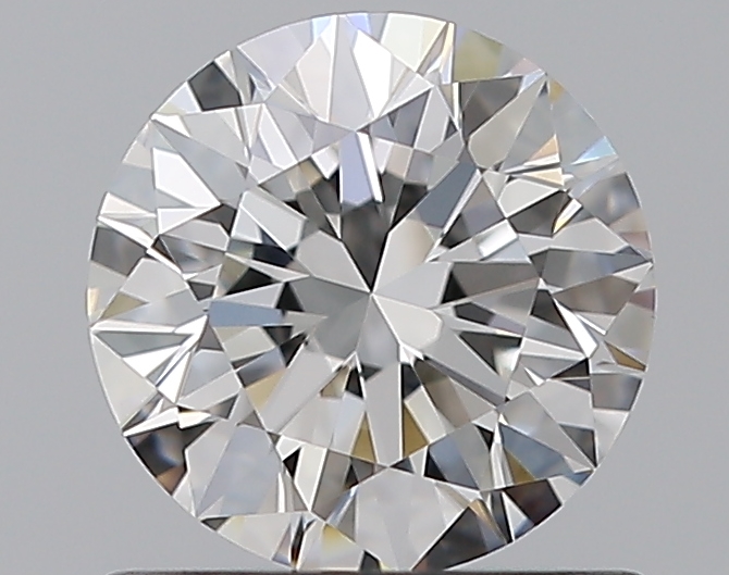 0.9 CaratF-VVS1 EX Cut Round Diamond
