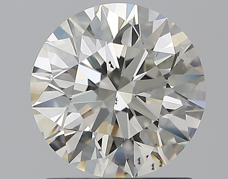 1.33 CaratJ-SI1 EX Cut Round Diamond