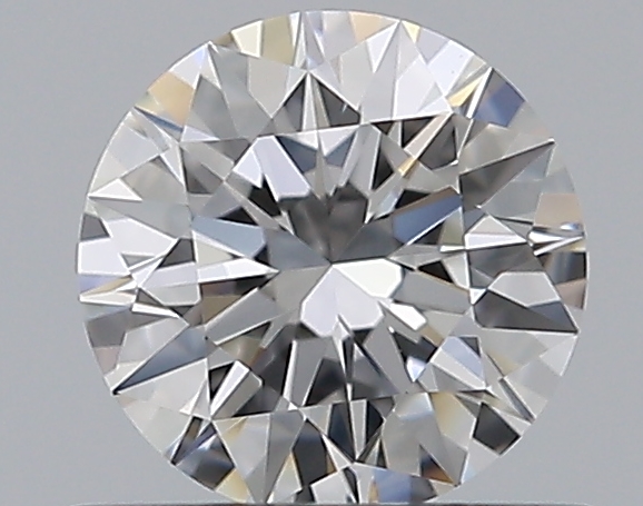 0.51 CaratE-VVS2 EX Cut Round Diamond
