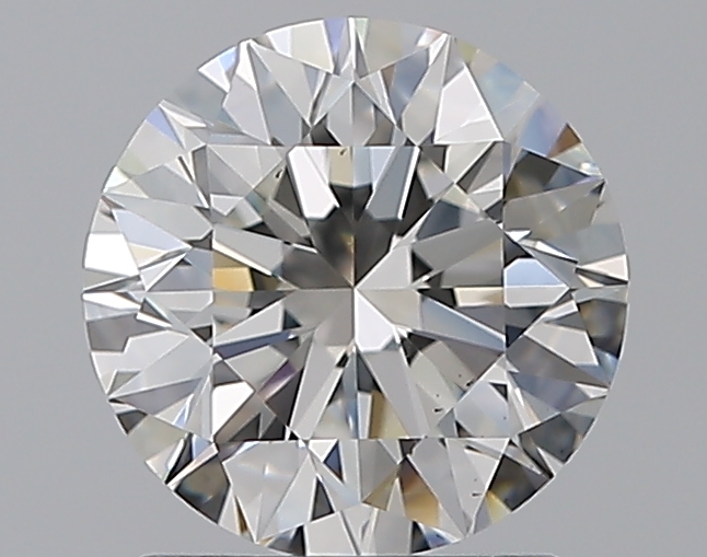 1.7 CaratF-VS2 EX Cut Round Diamond