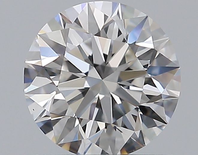0.81 CaratF-VS1 EX Cut Round Diamond