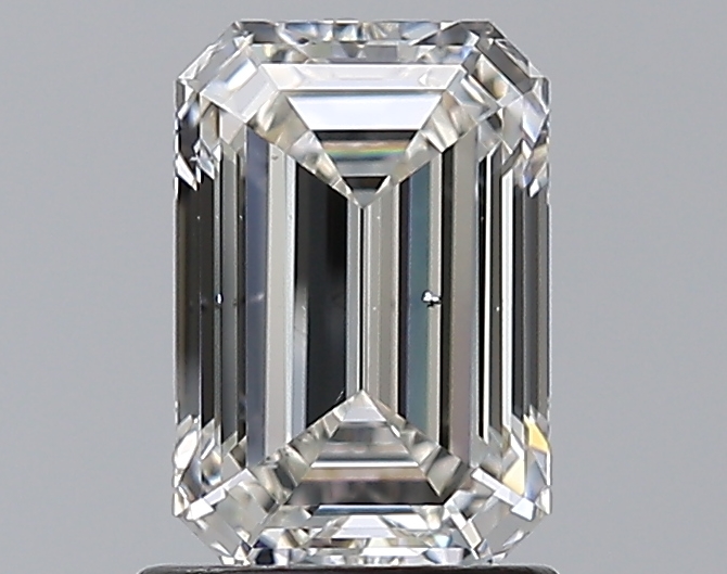 1.35 CaratI-SI1 - Cut Emerald Diamond