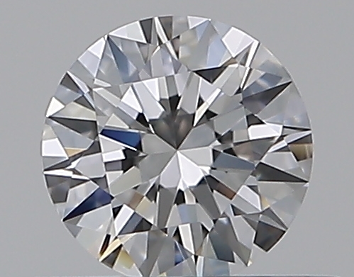 0.37 CaratF-VVS2 EX Cut Round Diamond