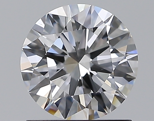 1 CaratD-VS2 EX Cut Round Diamond