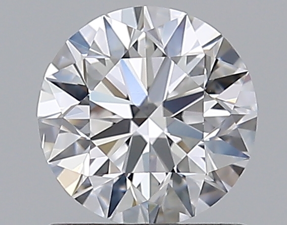 0.9 CaratE-VS2 EX Cut Round Diamond