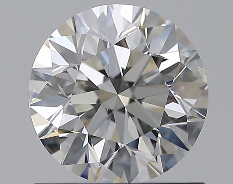 0.9 CaratH-SI2 EX Cut Round Diamond