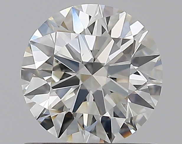 0.8 CaratJ-VS1 EX Cut Round Diamond