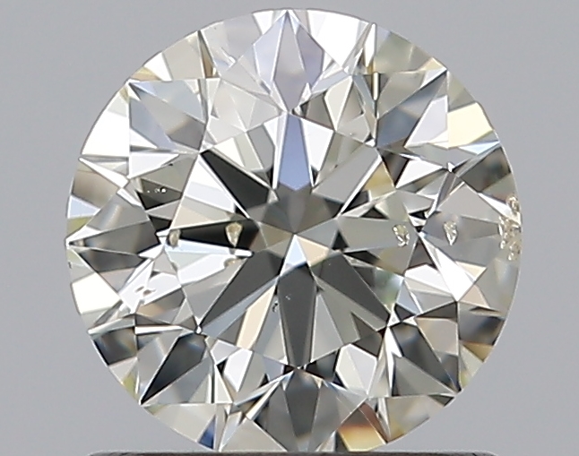 0.85 CaratL-SI2 EX Cut Round Diamond