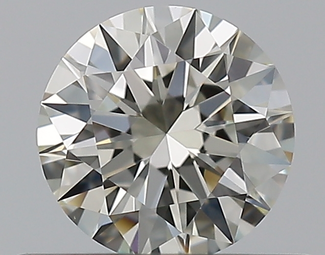 0.46 CaratK-VVS2 EX Cut Round Diamond