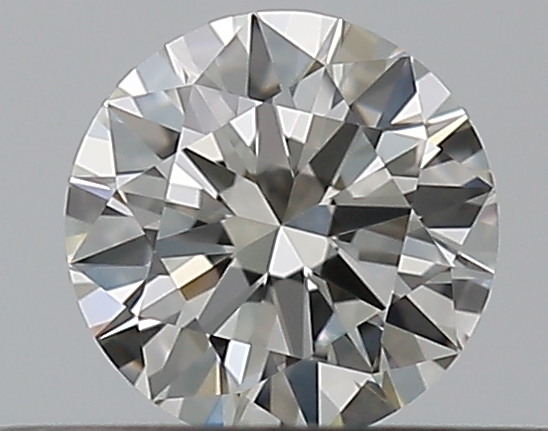 0.3 CaratJ-VVS1 EX Cut Round Diamond