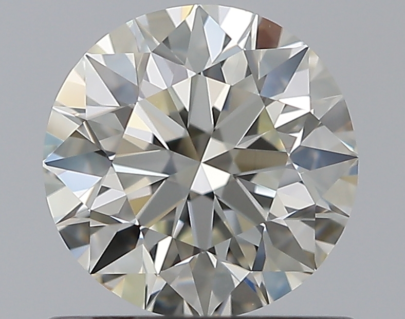 0.83 CaratJ-VVS1 EX Cut Round Diamond
