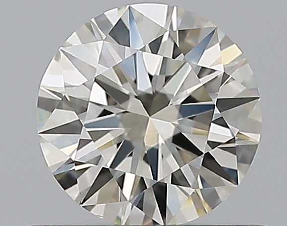 0.57 CaratL-VS2 EX Cut Round Diamond