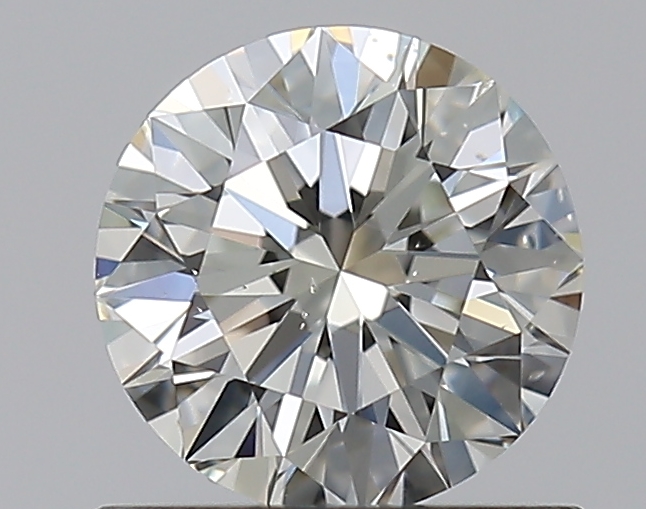 0.75 CaratJ-SI1 EX Cut Round Diamond