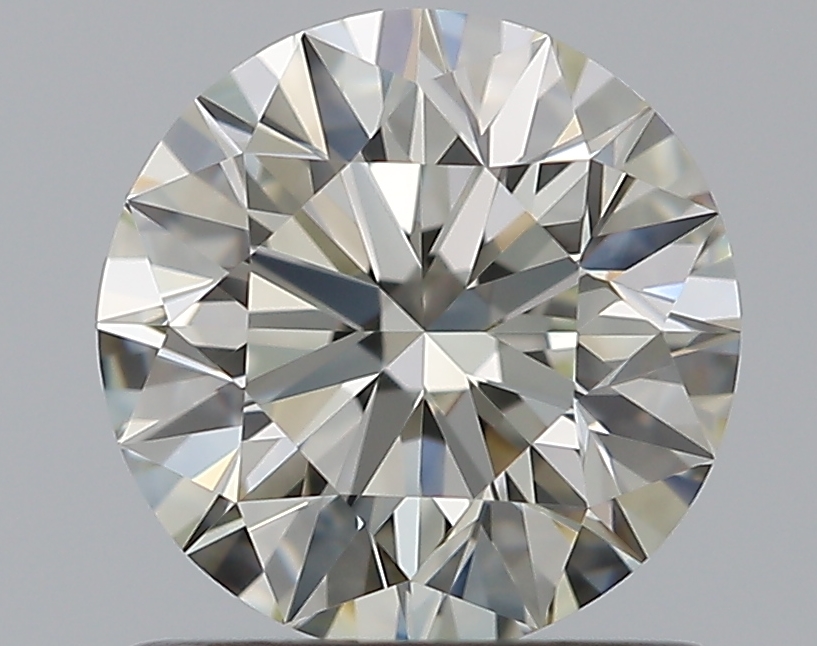 0.9 CaratL-VVS2 EX Cut Round Diamond