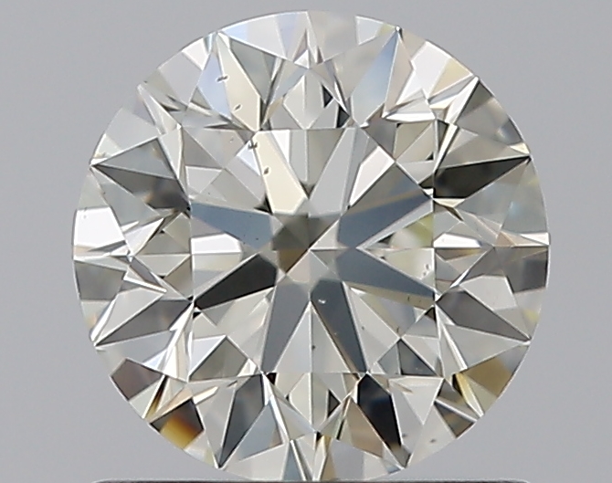 0.96 CaratL-SI1 EX Cut Round Diamond