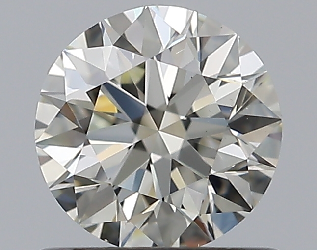 0.7 CaratL-VS2 EX Cut Round Diamond