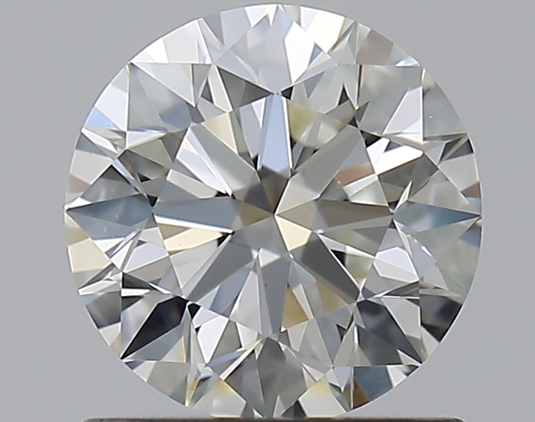 1 CaratJ-VS1 EX Cut Round Diamond