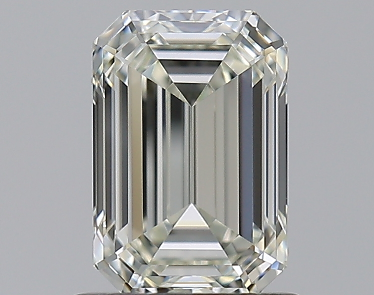 1 CaratK-VVS2 - Cut Emerald Diamond