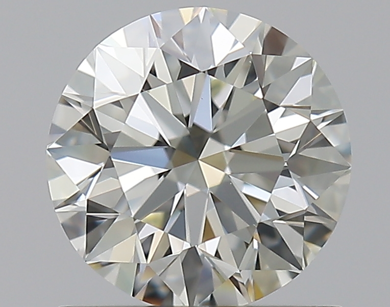 0.9 CaratK-VVS2 EX Cut Round Diamond