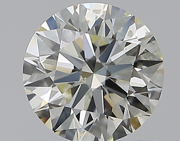 0.8 CaratL-SI2 EX Cut Round Diamond
