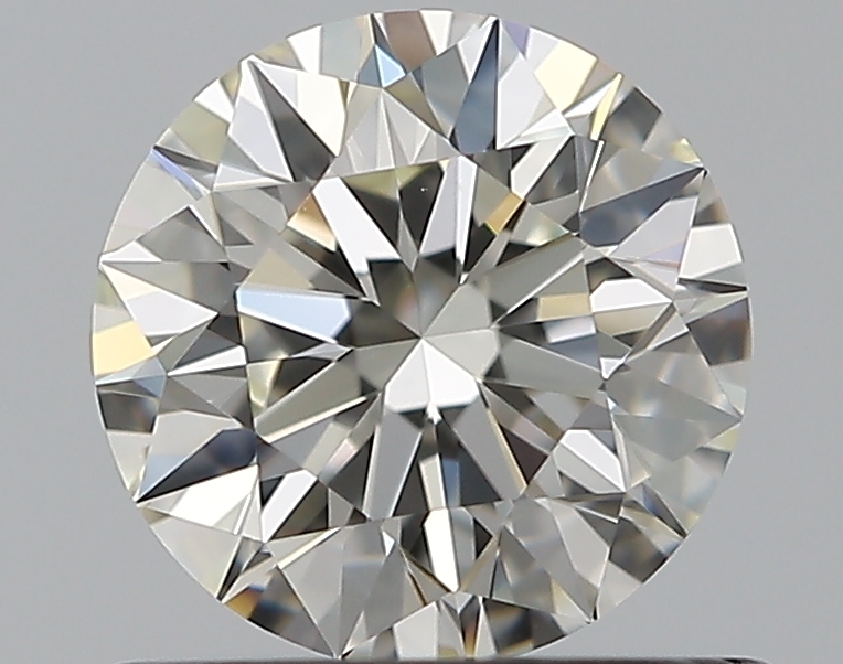 0.75 CaratJ-VS1 EX Cut Round Diamond