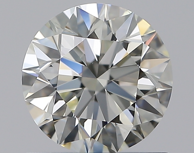 0.91 CaratL-SI1 EX Cut Round Diamond