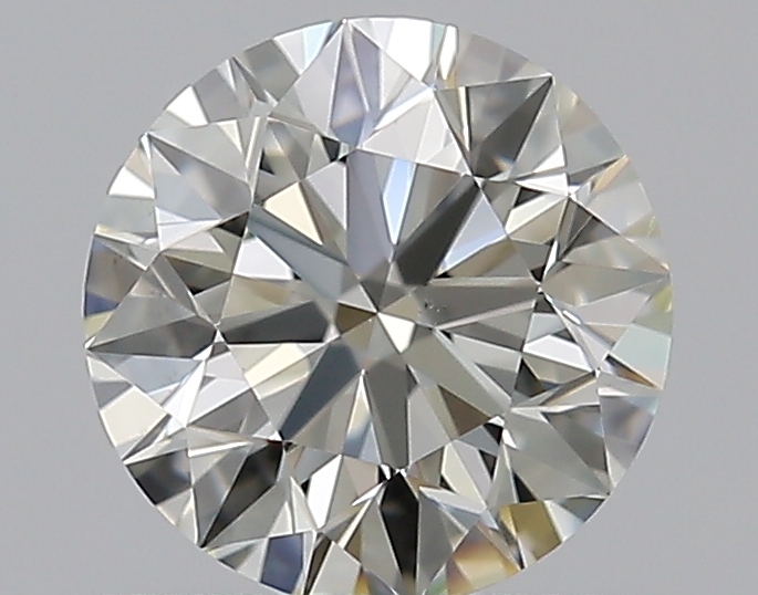 0.65 CaratK-SI1 EX Cut Round Diamond