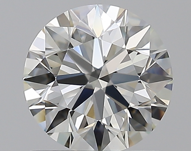 0.9 CaratJ-VS1 EX Cut Round Diamond