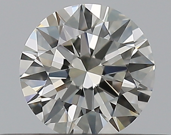 0.31 CaratJ-VVS1 EX Cut Round Diamond