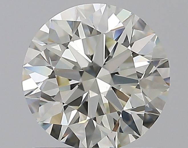 1.02 CaratL-VS2 EX Cut Round Diamond