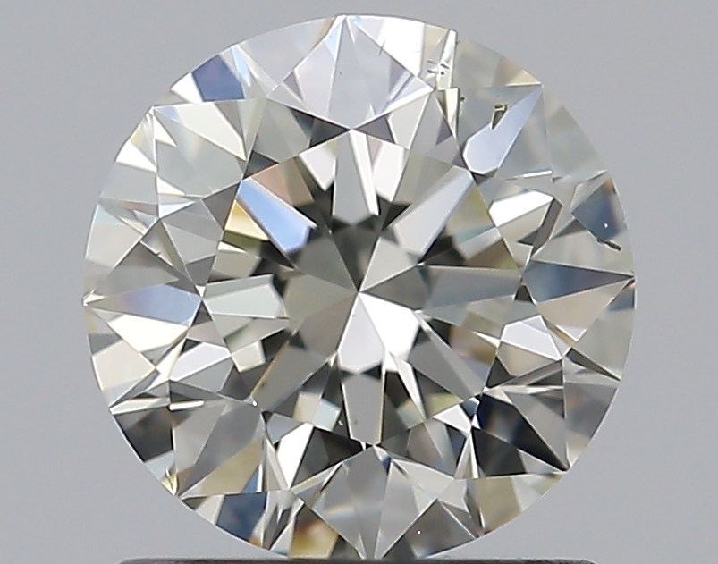 1.01 CaratK-SI1 EX Cut Round Diamond