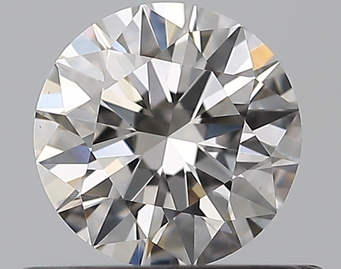 0.51 CaratI-VS1 EX Cut Round Diamond