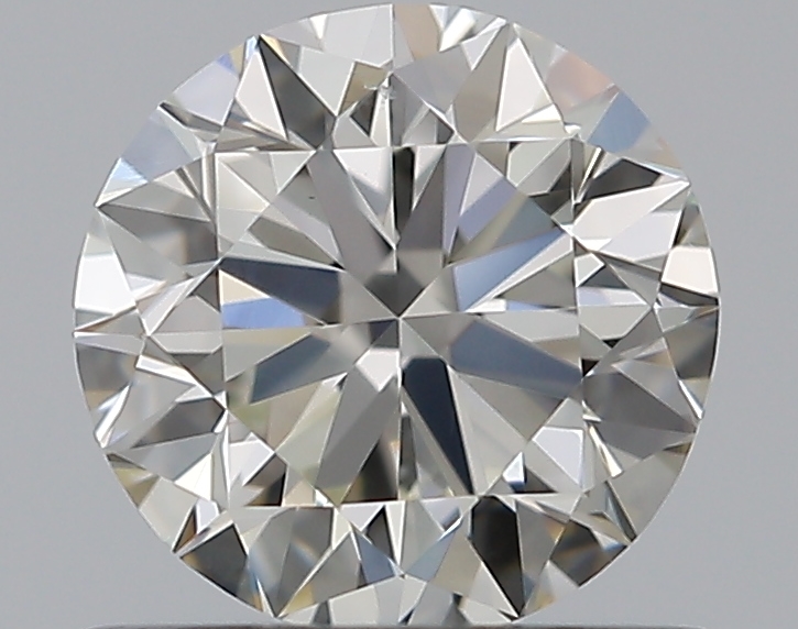 0.71 CaratJ-VS2 VG Cut Round Diamond