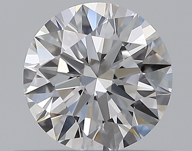 0.5 CaratD-VS1 EX Cut Round Diamond