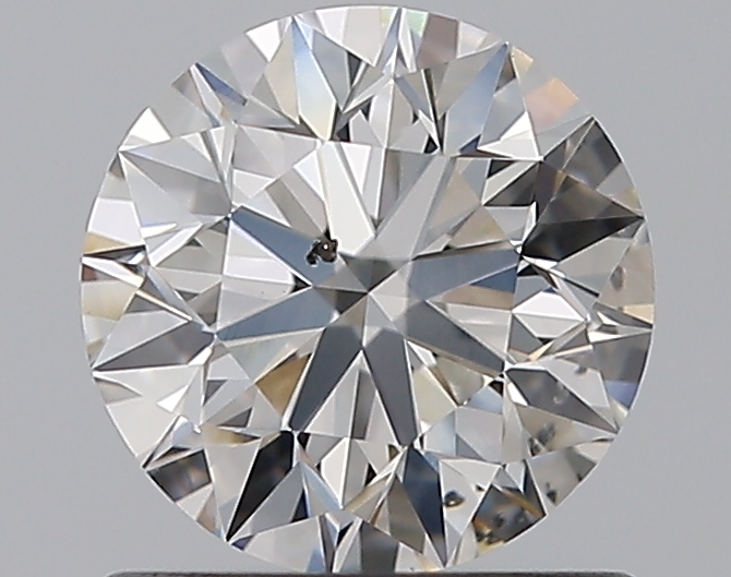 1.01 CaratG-SI1 EX Cut Round Diamond