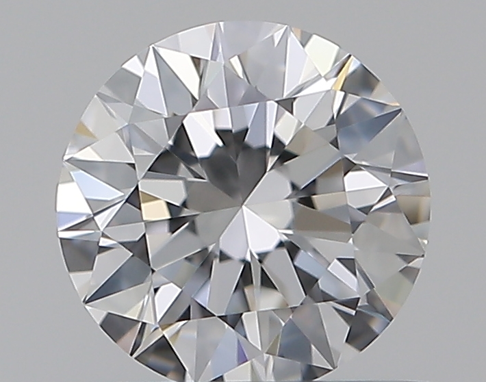 0.5 CaratD-VVS1 EX Cut Round Diamond