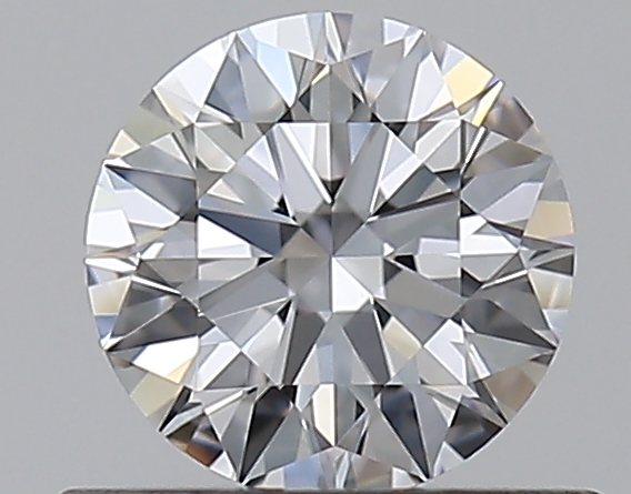 0.54 CaratD-VVS2 EX Cut Round Diamond