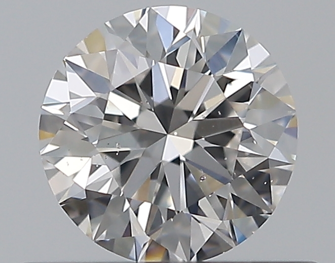 0.49 CaratF-SI1 EX Cut Round Diamond