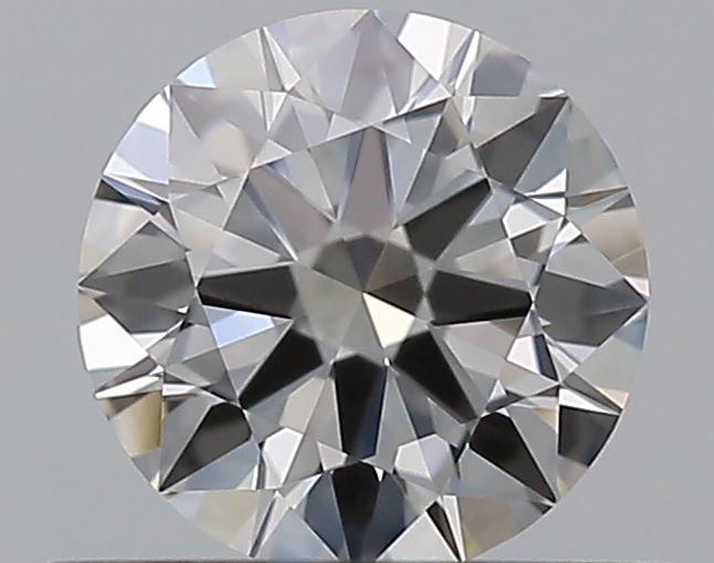 0.5 CaratF-VVS2 EX Cut Round Diamond