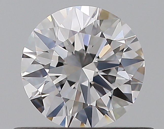 0.5 CaratD-VVS2 EX Cut Round Diamond