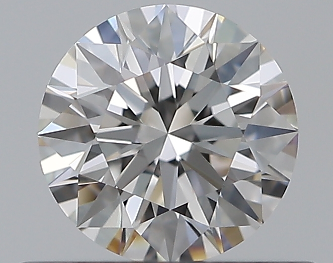 0.5 CaratF-VVS1 EX Cut Round Diamond