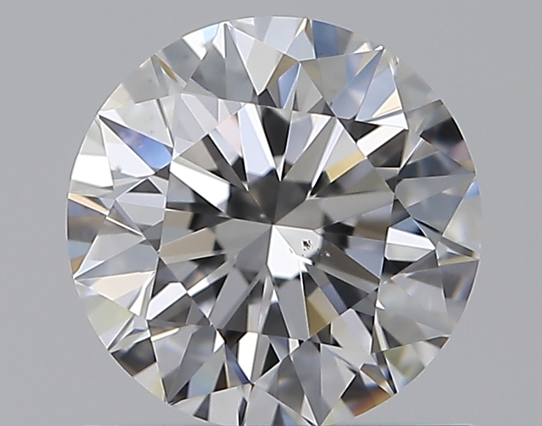 0.9 CaratE-VS2 EX Cut Round Diamond