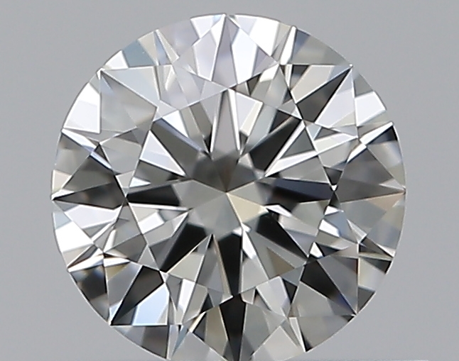 0.5 CaratI-VVS2 EX Cut Round Diamond