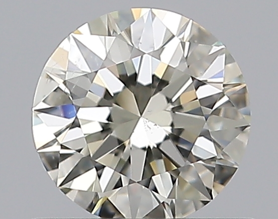 0.53 CaratL-SI1 EX Cut Round Diamond